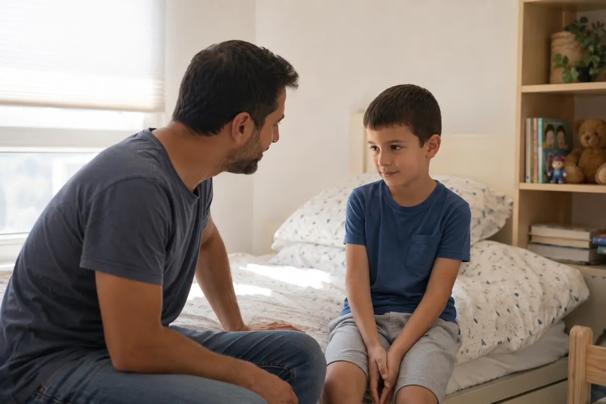 הרטבת לילה אצל ילדים ותמיכה רגועה של הורה